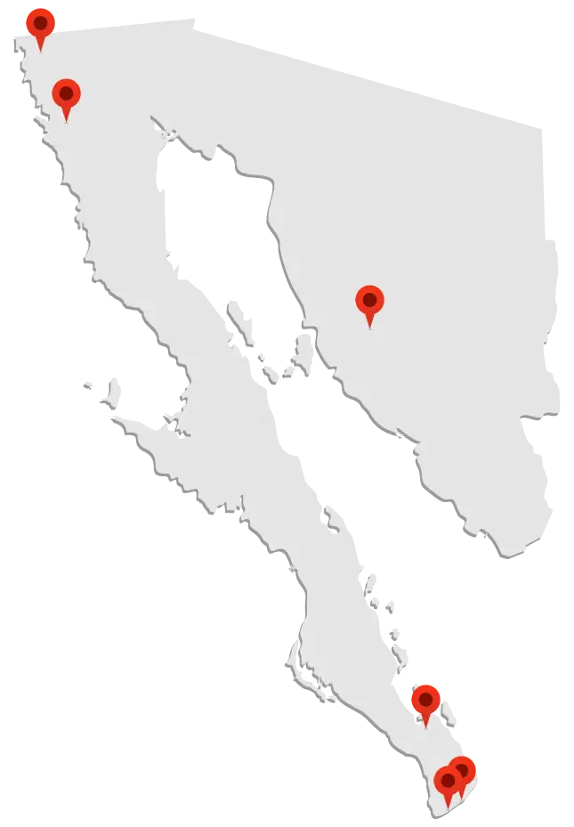 Baja California y Sonoara